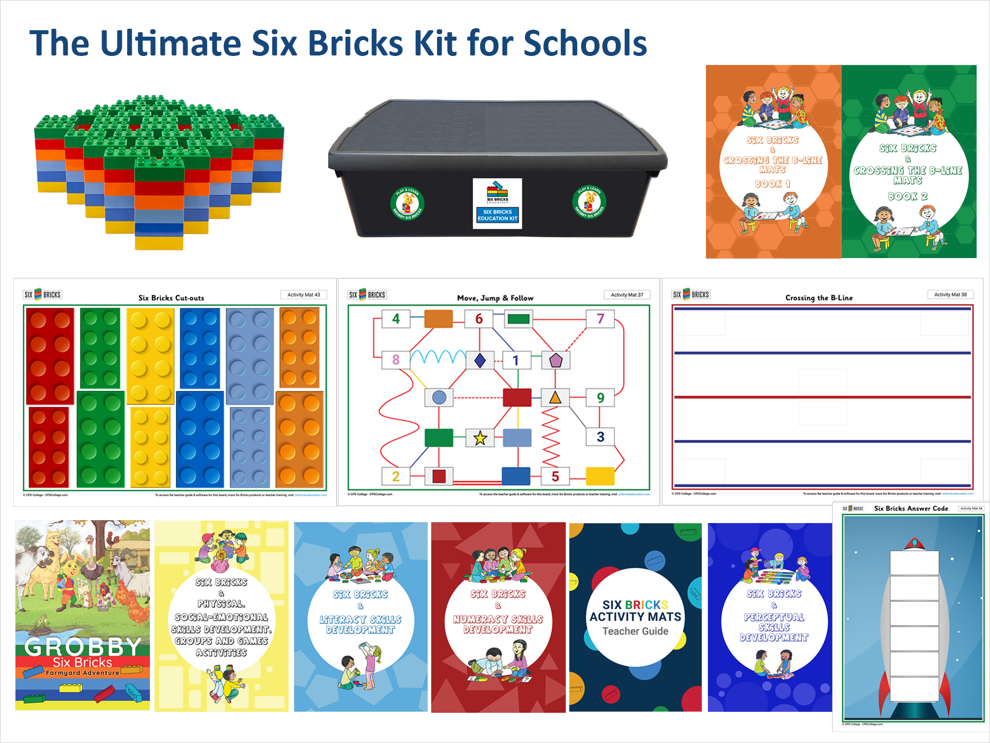 Six Bricks Kits and Materials
